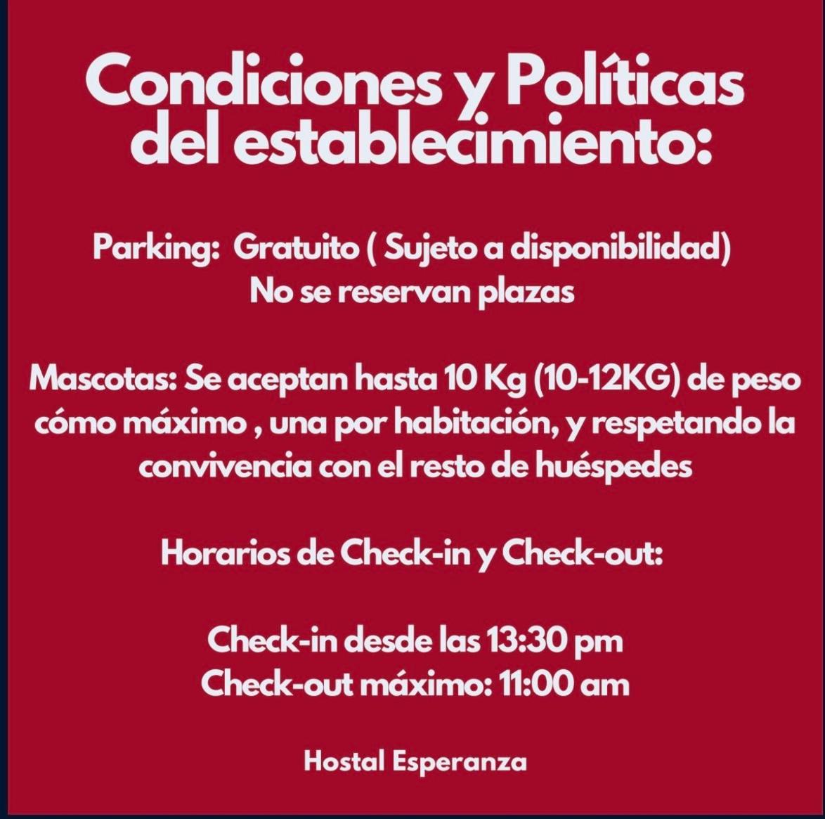 Hostal Esperanza 베나자라프 외부 사진